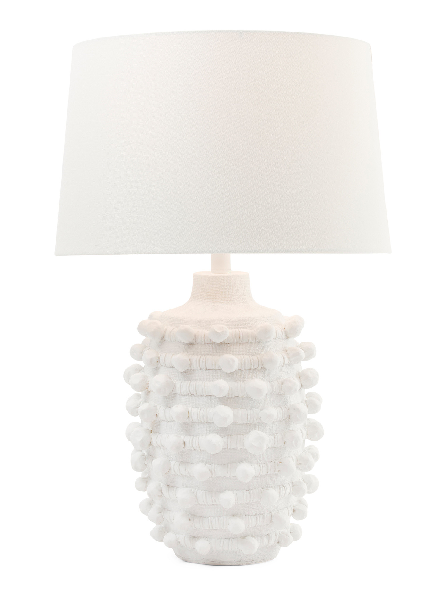 29in Organic Textured Ball Lamp | TJ Maxx
