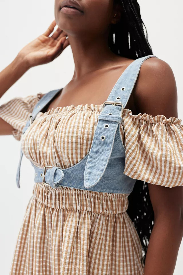 Maisie Denim Harness | Urban Outfitters (US and RoW)