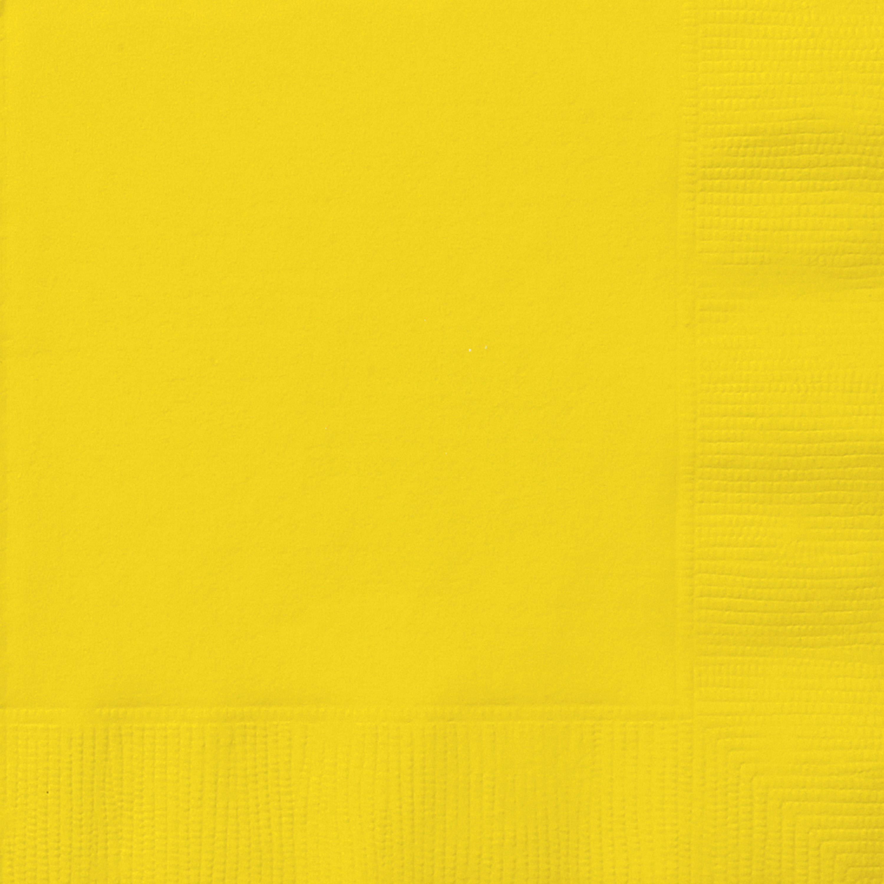 Way To Celebrate! Neon Yellow Paper Luncheon Napkins, 6.5in, 24ct | Walmart (US)