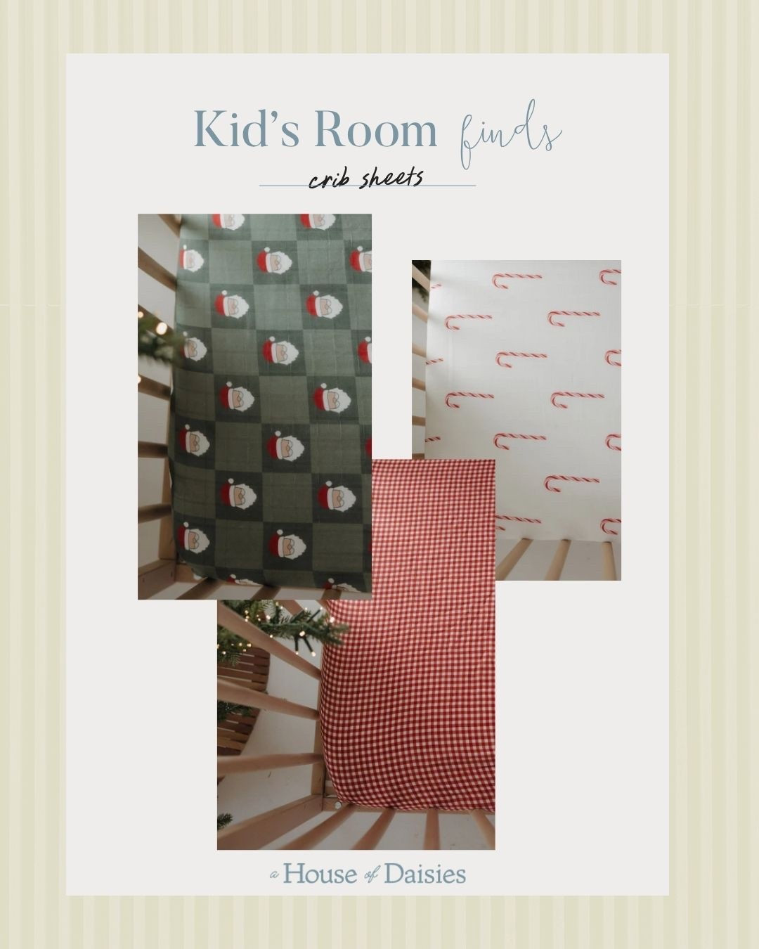 Crib sheets, Christmas sheets, Christmas decor kids room 

#LTKHoliday #LTKBaby #LTKFindsUnder50