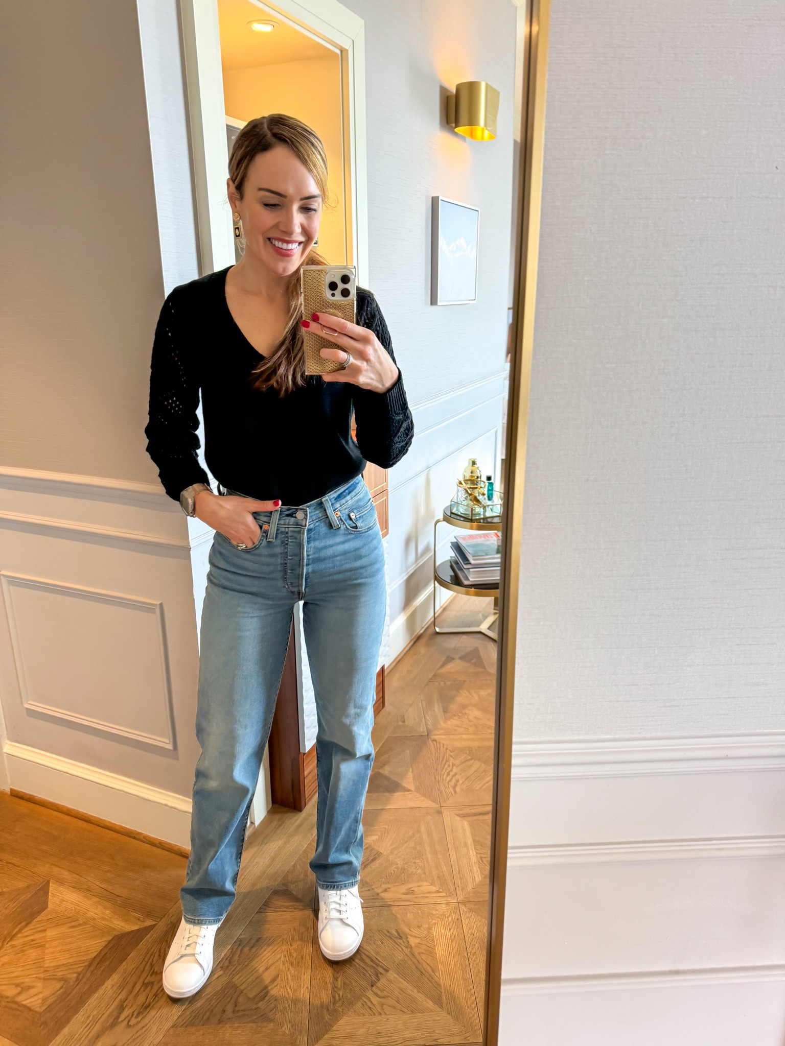 A comfy outfit for exploring Munich during the day! I’m in a small in the top and a 27 in the jeans.

#LTKFindsUnder50 #LTKFindsUnder100 #LTKTravel