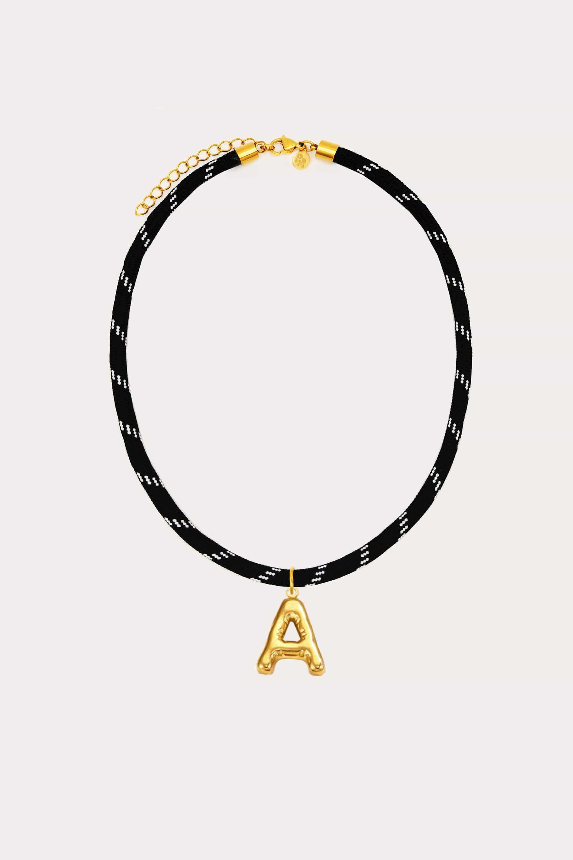 Bubble Initial Paracord Necklace | Petit Moments