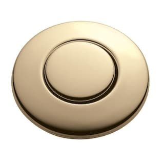 Sink-Top Air Switch Push Button in French Gold for Garbage Disposal | The Home Depot