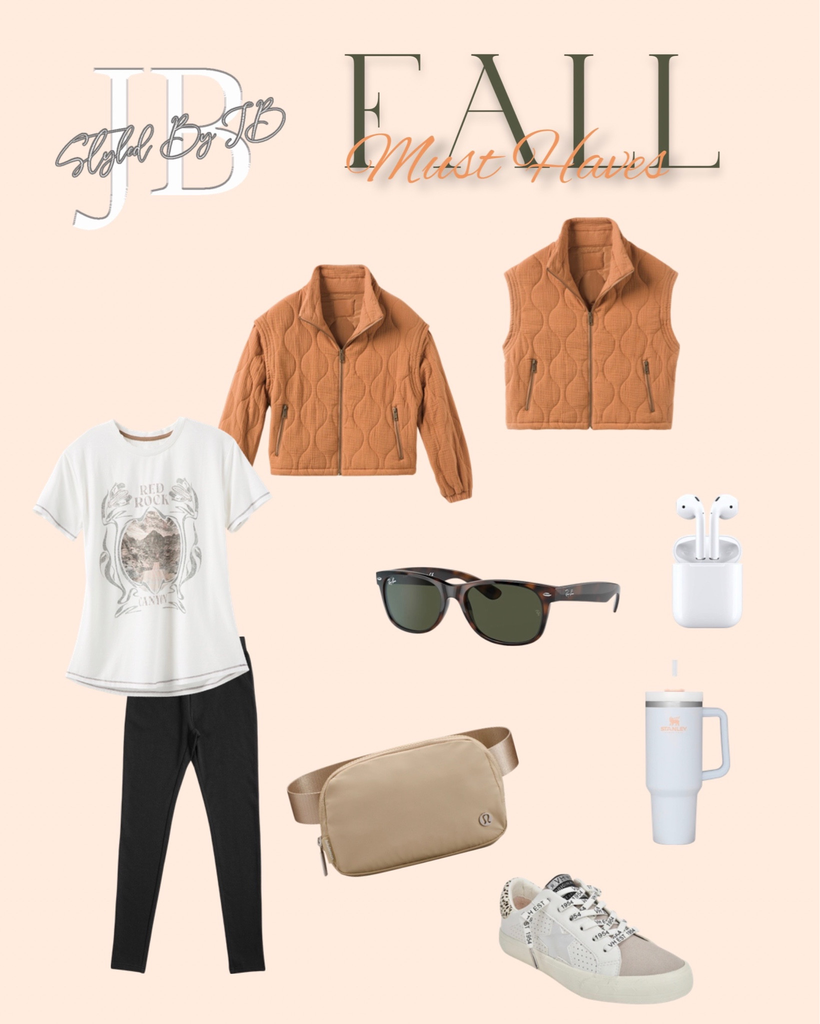 These Fall Days in TN call for a few must haves…One being LAYERS! We stroll through all four seasons in a day but it is truly my favorite time of year! This Good Hart Jacket has removable sleeves to become a vest!!! 

What do you always have with you? What are your must have in your bag items? 

#Fall #FallVibes #FallStyle #Style #Stylist #Layers #MustHave #FallLook #ShopMyLook #GoodHart #PersonalStyle #PersonalStylist #October #Shopping #ltkfashion #LtkstyleTip #ltkstyle

#LTKstyletip #LTKSeasonal