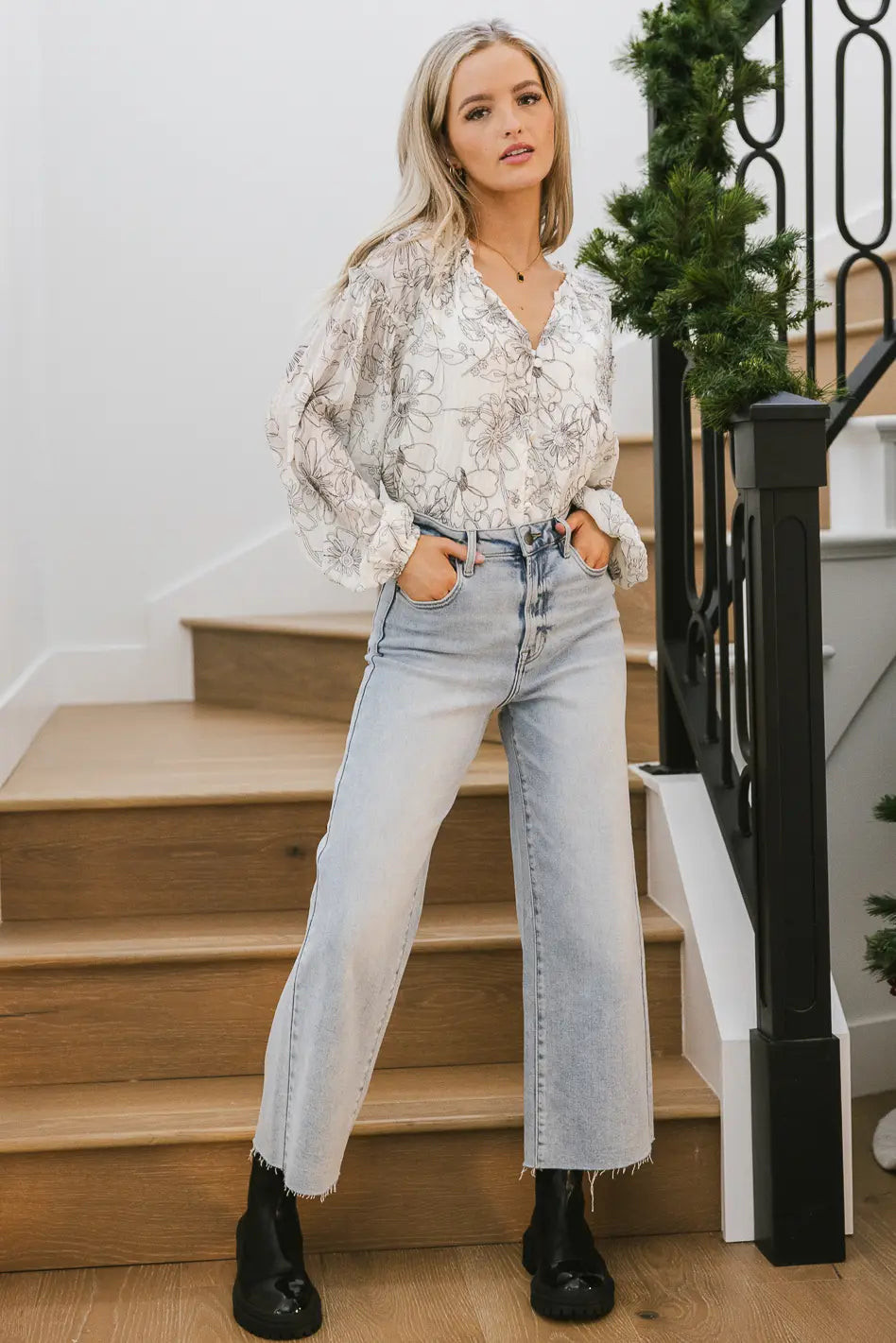Natalie Floral Blouse | Böhme US