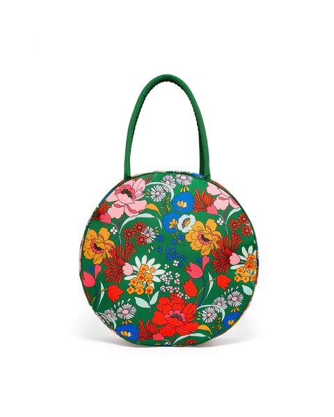 Go Outside Picnic Cooler Bag - Emerald Super Bloom | ban.do Designs, LLC