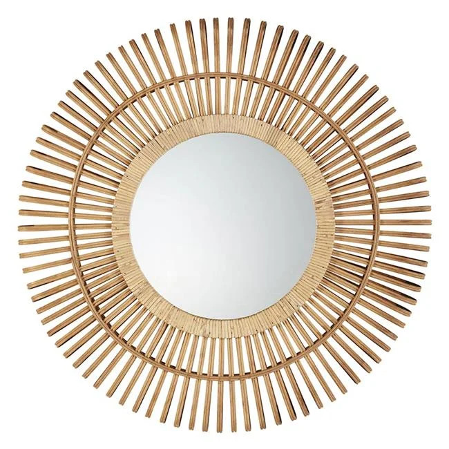 Creative Brands DMR247 Dark Wheel Bamboo Mirror - Walmart.com | Walmart (US)