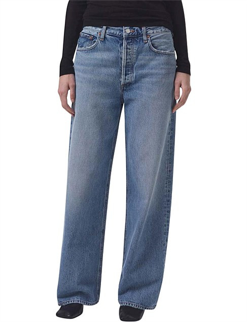 Agolde Low Slung Baggy Jean | David Jones | David Jones (Australia & New Zealand)