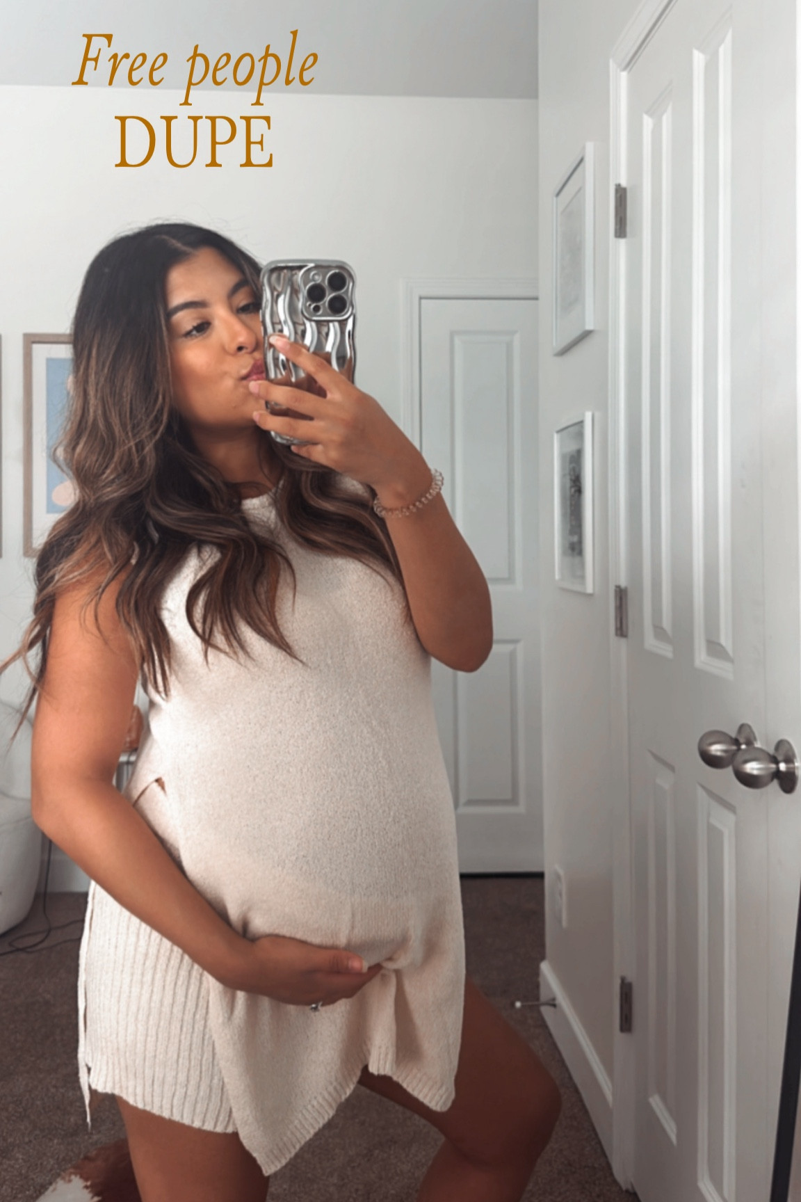 Another amazon find for a free people dupe! super cute and perfect for a growing bump! 

#LTKStyleTip #LTKBump