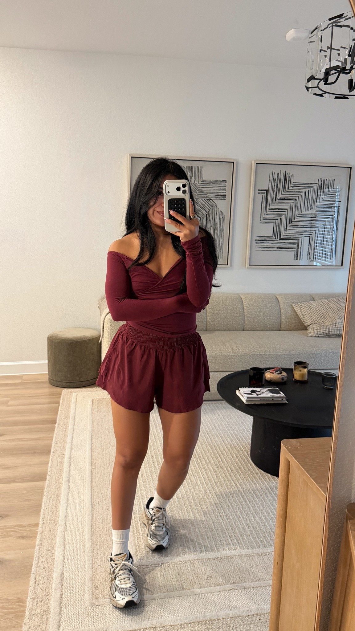 Wore this morning! Size small everything 