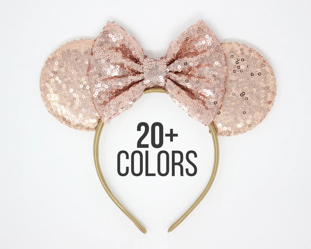 Rose Gold Mouse Ears | Rose Gold Mouse Ears | Rose Gold Mouse Ears Rose Gold Mouse Ears | Mouse E... | Etsy (US)