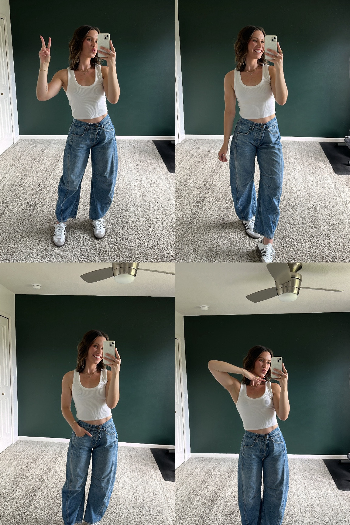 Back to basics. These barrel jeans are one of my favorites 🥹

#LTKStyleTip #LTKFindsUnder50 #LTKFindsUnder100