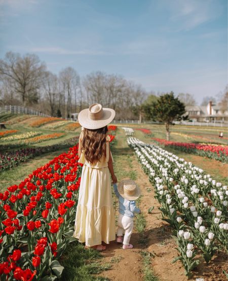 Flower picking 🌷

Tulips, spring dress, straw hat, flower dress

#LTKfindsunder100 #LTKSeasonal #LTKbaby