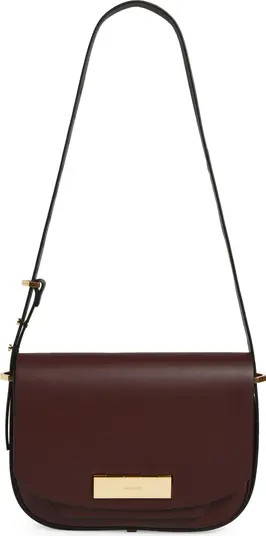 AllSaints Etta Leather Shoulder Bag | Nordstrom | Nordstrom