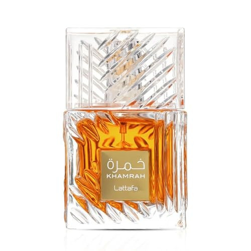 Lattafa Khamrah - Vanilla, Warm Spicy, Amber, Cinnamon - Eau de Parfum Long-Lasting Fragrance for Unisex, 3.40 Ounce / 100 ml | Amazon (US)