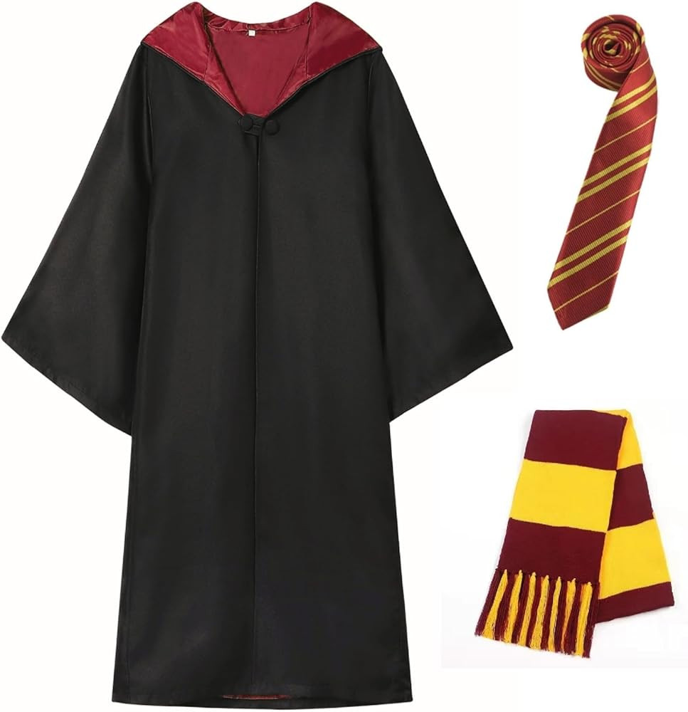 Wizard Costume for Adult, Mens Magician Robe Halloween Cosplay | Amazon (US)