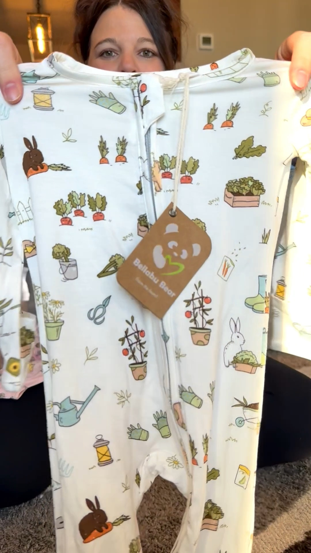 As a first time mom I am loving these soft, stretchy, and cooling bamboo Easter jammies from Bellabu Bear 🐻 The convertible sleepers are perfect as Vivi  is about to be crawling soon! 🩷 I went ahead and linked my favorites for you! 🌼 #liketkit #ad #bellabubear #bamboopajamas #easterpajamas 

#LTKSeasonal #LTKmomlife #LTKKids