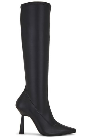GIA BORGHINI x RHW Knee High Boot in Black - Black. Size 39.5 (also in ). | FWRD 