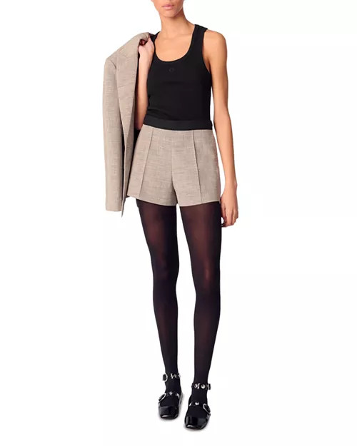 Suit Shorts With Darts | Bloomingdale's (US)