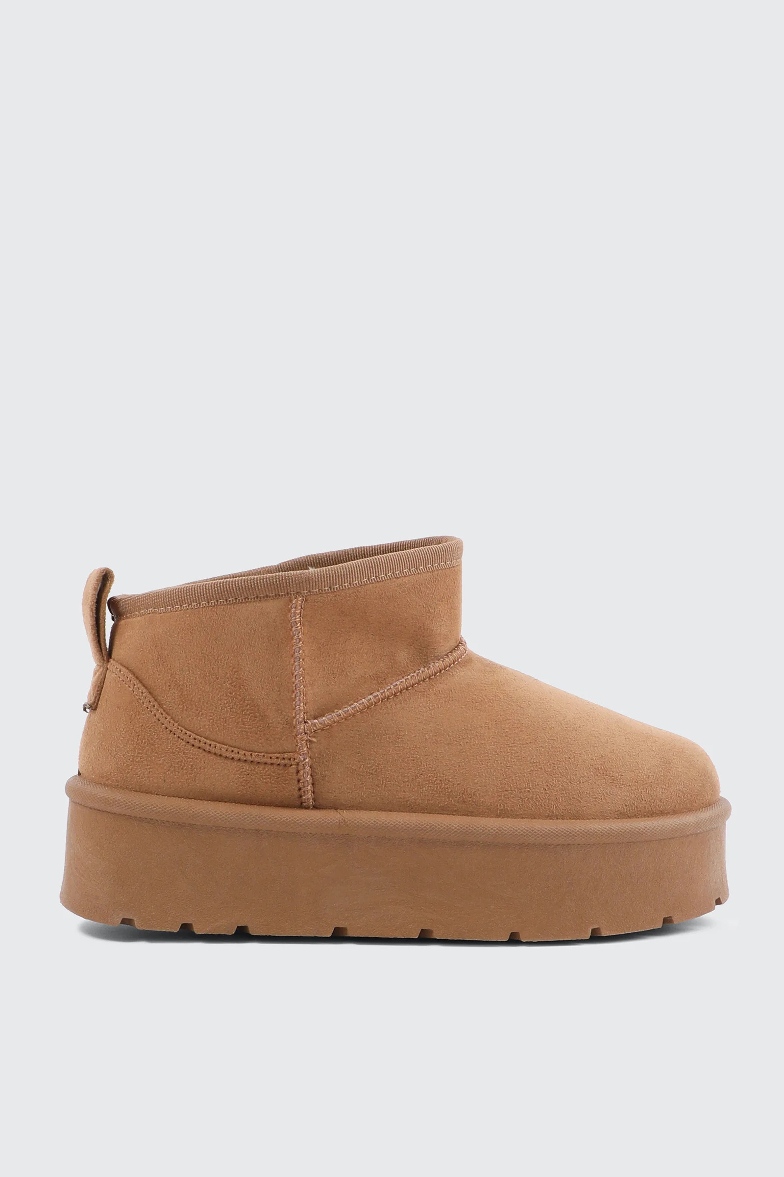 Mini Faux Sheepskin Platform Boots | Ardene