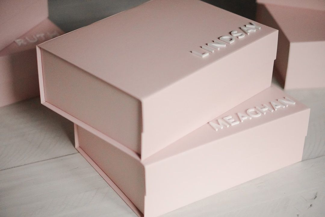 Luxury Personalized Gift Box | Keepsake Box | Wedding Party Gift | Custom Box | Bridesmaid Gift |... | Etsy (US)