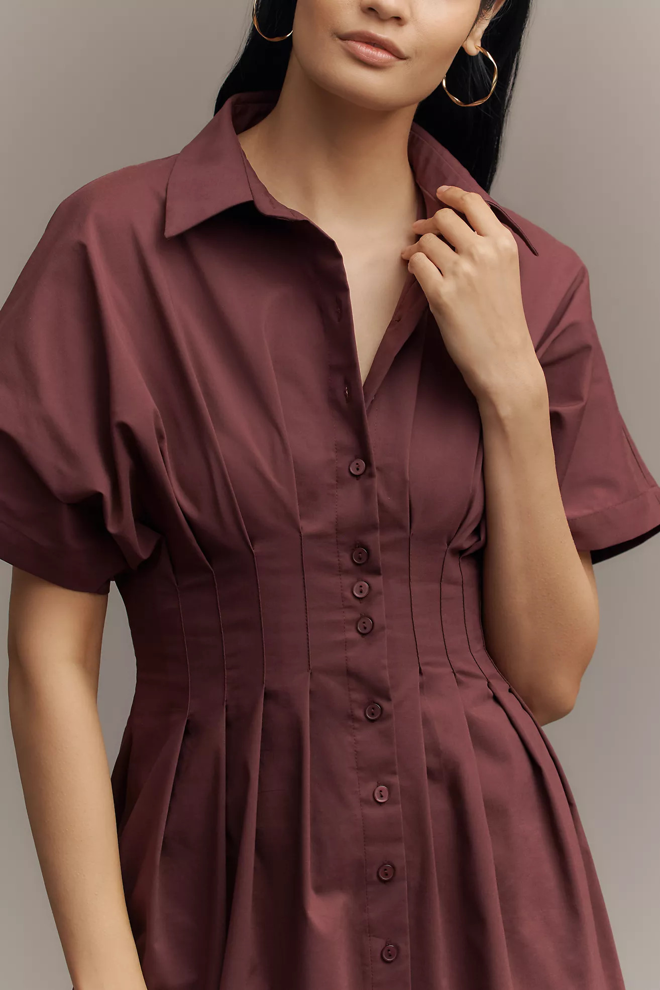 The Tobie Shirt Dress by Exquise | Anthropologie (US)