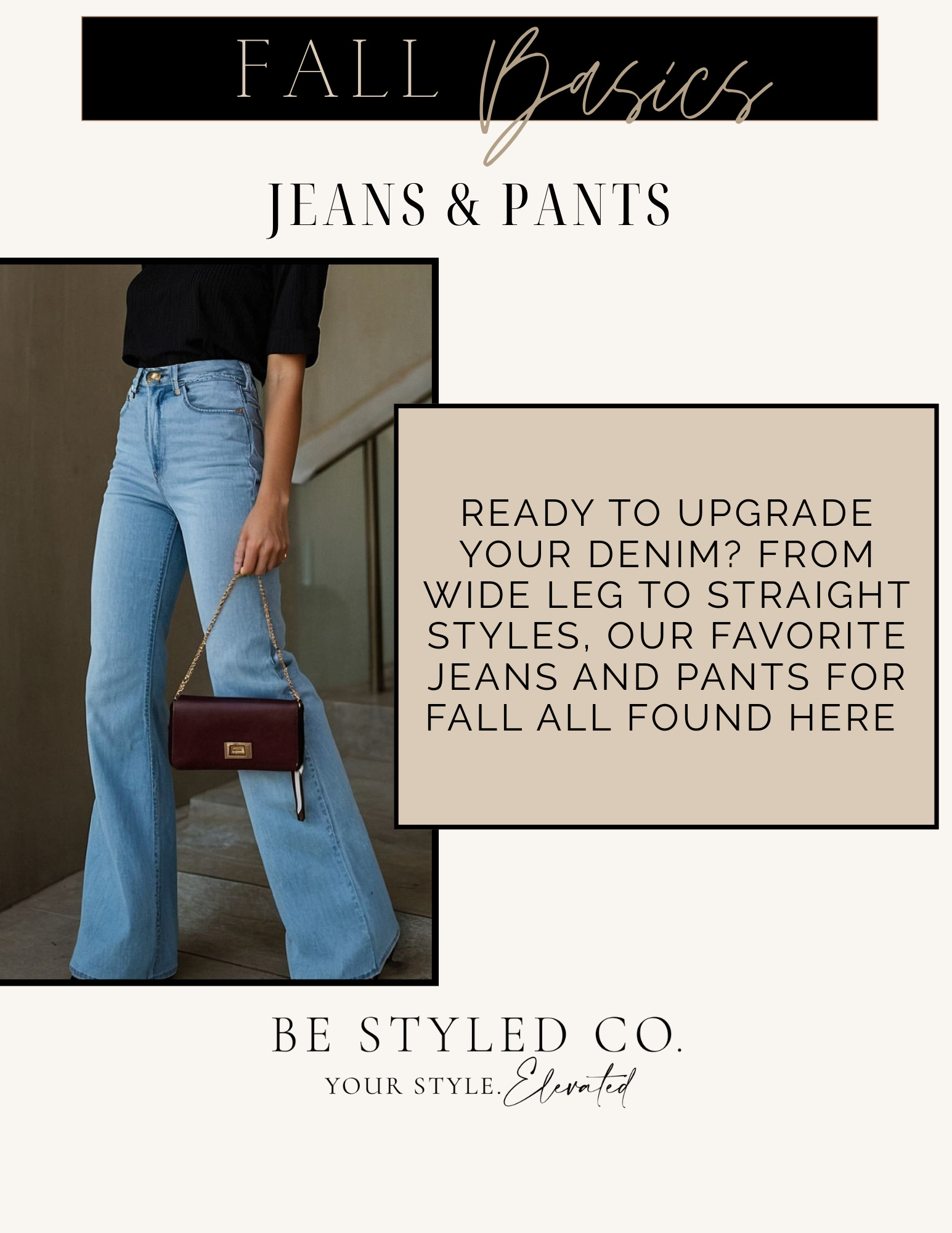 Our fall basics are here! Our top favorite jeans and trousers for Fall found here!  

 

#LTKOver40 #LTKStyleTip #LTKWorkwear