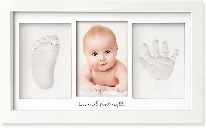 Baby Hand and Footprint Kit - Personalized Baby Gifts, Baby Footprint Kit, Newborn Keepsake Baby ... | Amazon (US)