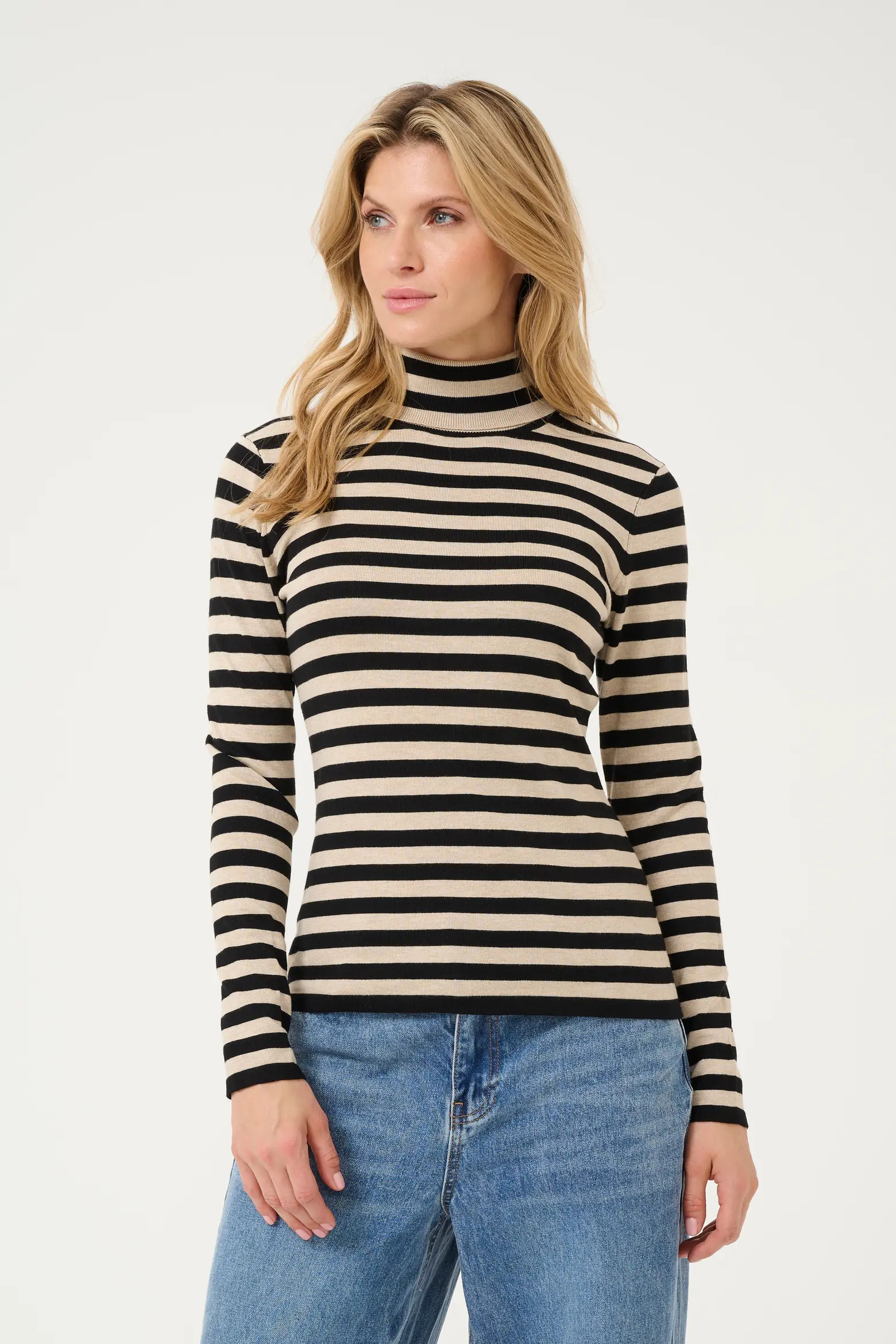 Kaffe KAlizza Rollneck Slim Fit Pullover (Women) | Nordstrom | Nordstrom