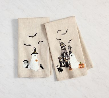 Scary Squad Hand Towels - Set of 2 | Pottery Barn (US)