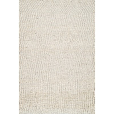 Nuloom Hailey Solid 8x10 Jute Indoor Area Rug for Dining Room Rug Neutral Rug Living Room Rug Kitchen, Off White | Target
