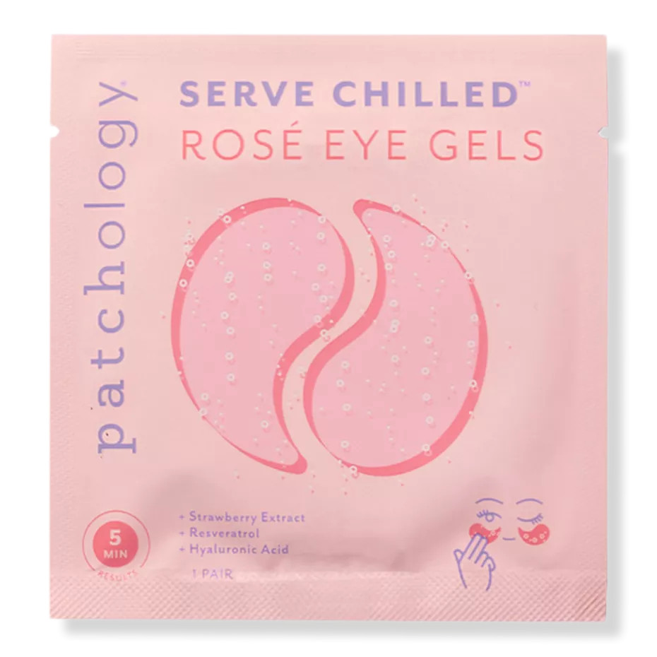 Serve Chilled Rosé Hydrating Eye Gels | Ulta