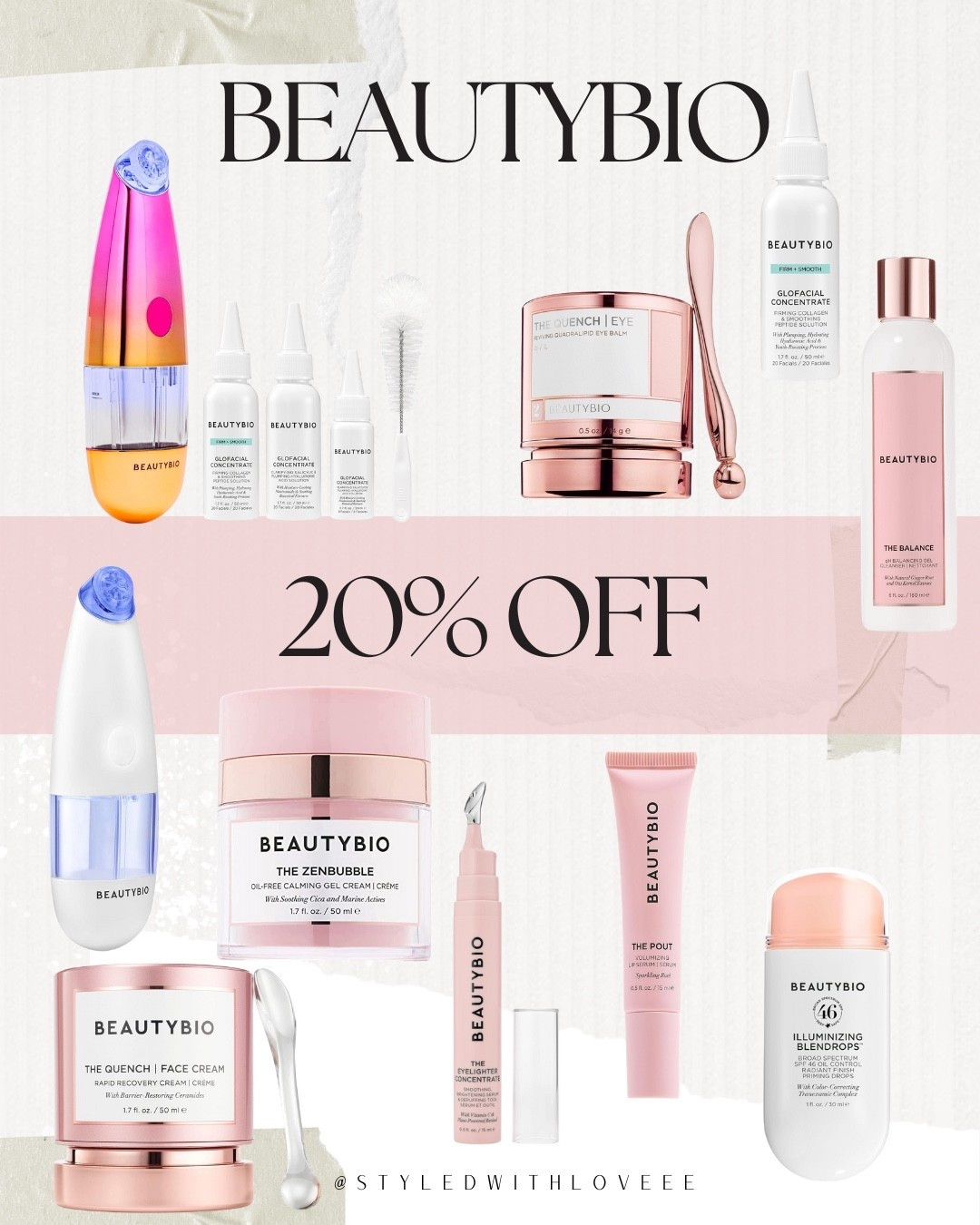 BeautyBio’s most-loved products are now up to 20% off ✨
You can browse and shop all of my favorites through the link.



#LTKHoliday #LTKselfcare #LTKmorningroutine