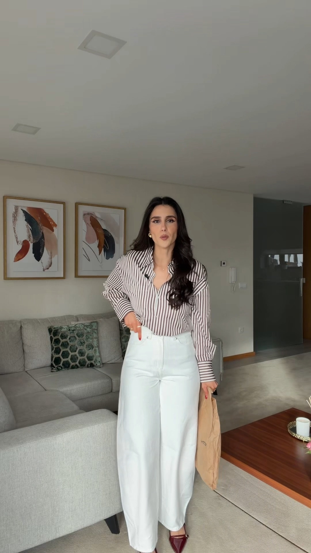 H&M haul #whitejeans 