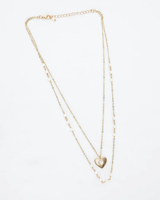 Heartstring Layered Necklace | VICI Collection