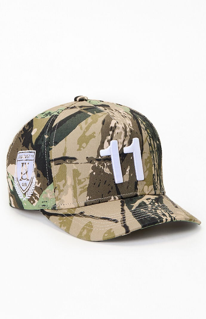 Aug11 Jungle Camo 11 Snapback Hat in Camouflage | PacSun