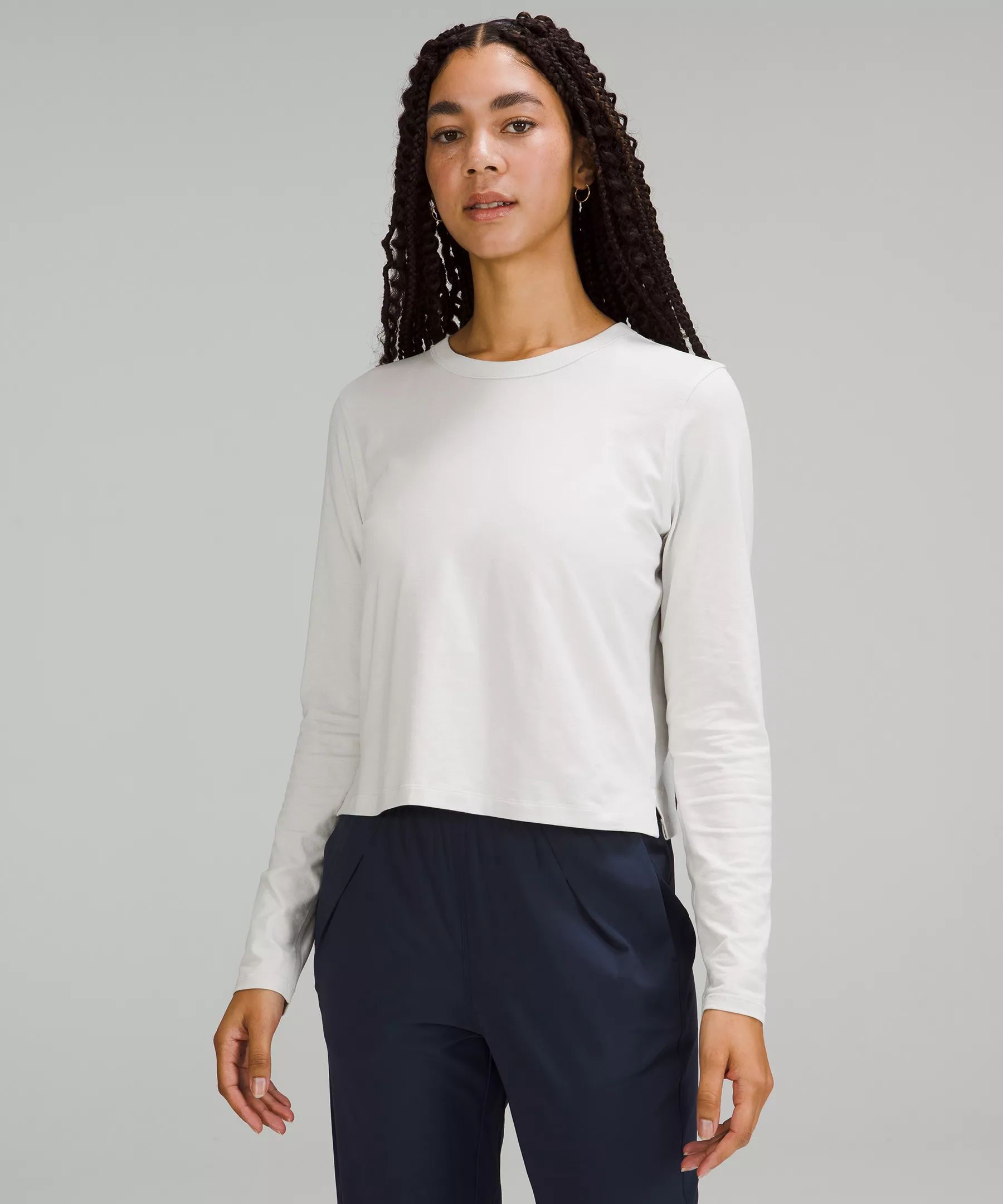 Classic-Fit Cotton-Blend Long Sleeve Shirt | Lululemon (US)