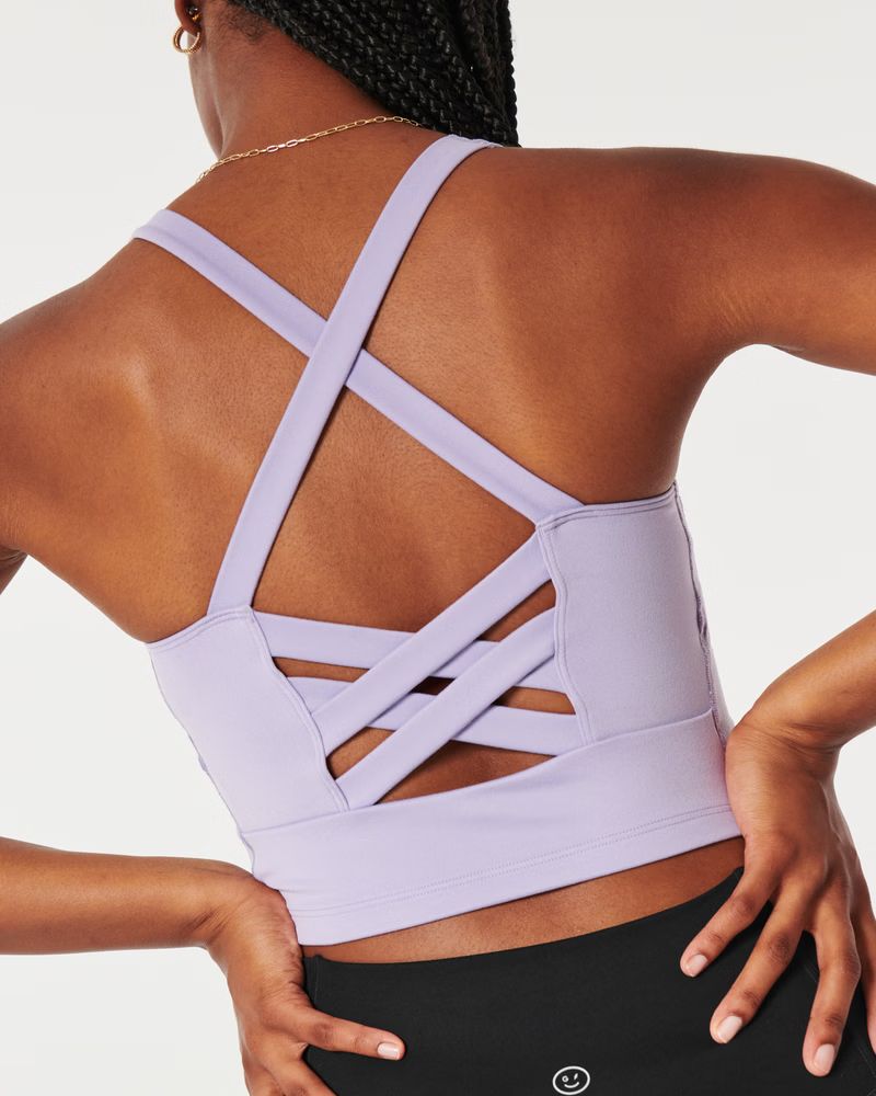 Gilly Hicks Active Recharge Strappy Plunge Tank | Hollister (US)