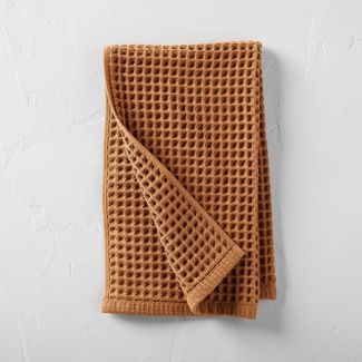 Waffle Hand Towel Warm Brown - Casaluna&#8482; | Target