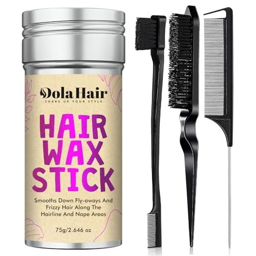 Dolahair Hair Wax Stick - Flyaway Control and Styling Pomade for Kids, Women, and Men - Accessori... | Amazon (US)