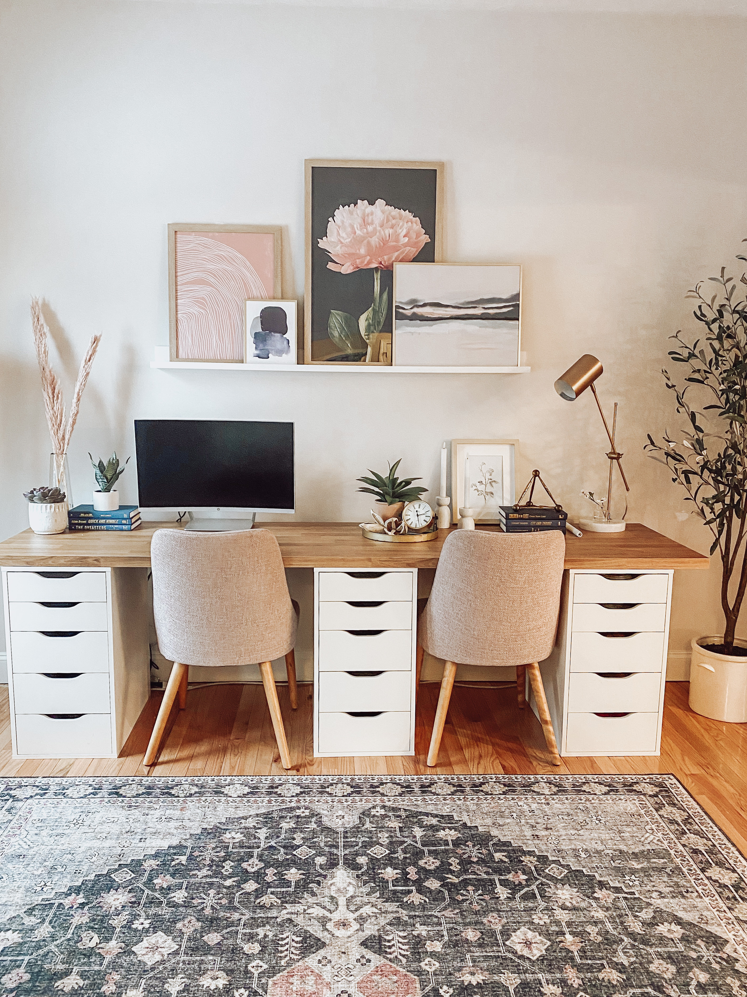 🖋️ Productivity thrives in a space that’s both functional and beautiful. This bright luxury office is filled with sleek finishes, comfortable seating, and natural light, designed to keep you organized and inspired. 🌿 #luxuryinteriors #officeinspiration

#LTKStyleTip #LTKHome