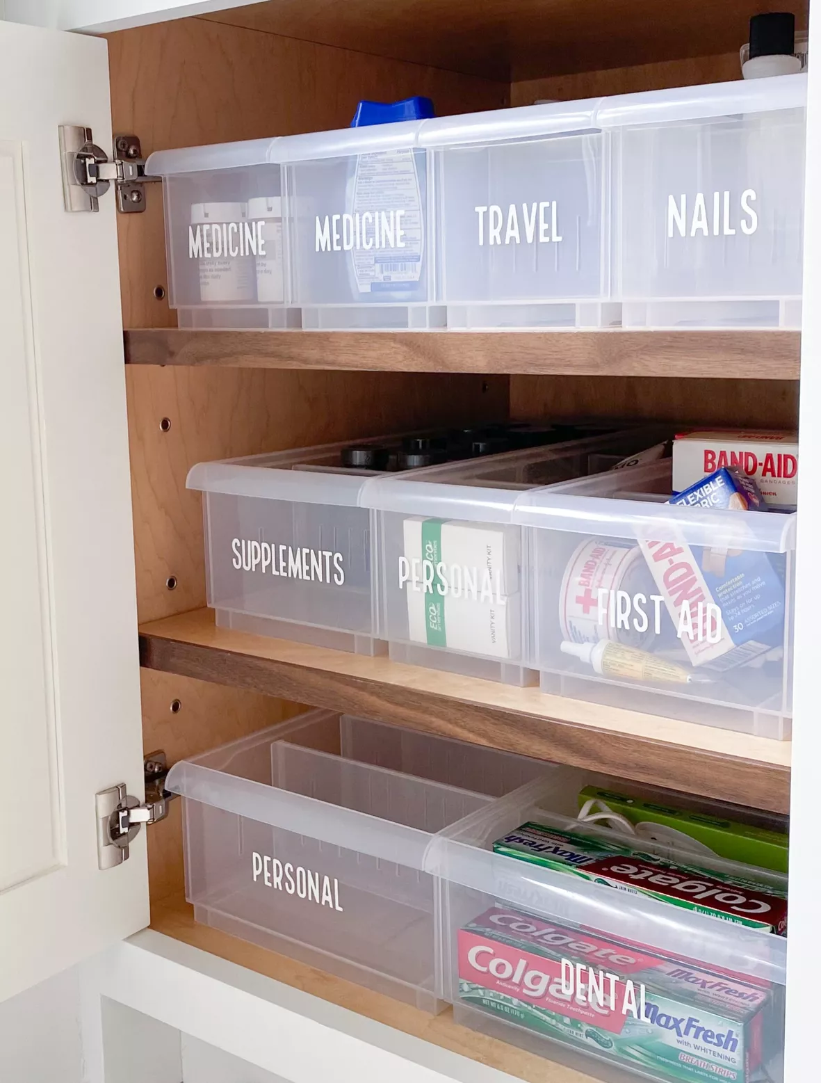Band aid storage box!  Container store, Organization, Organization  inspiration