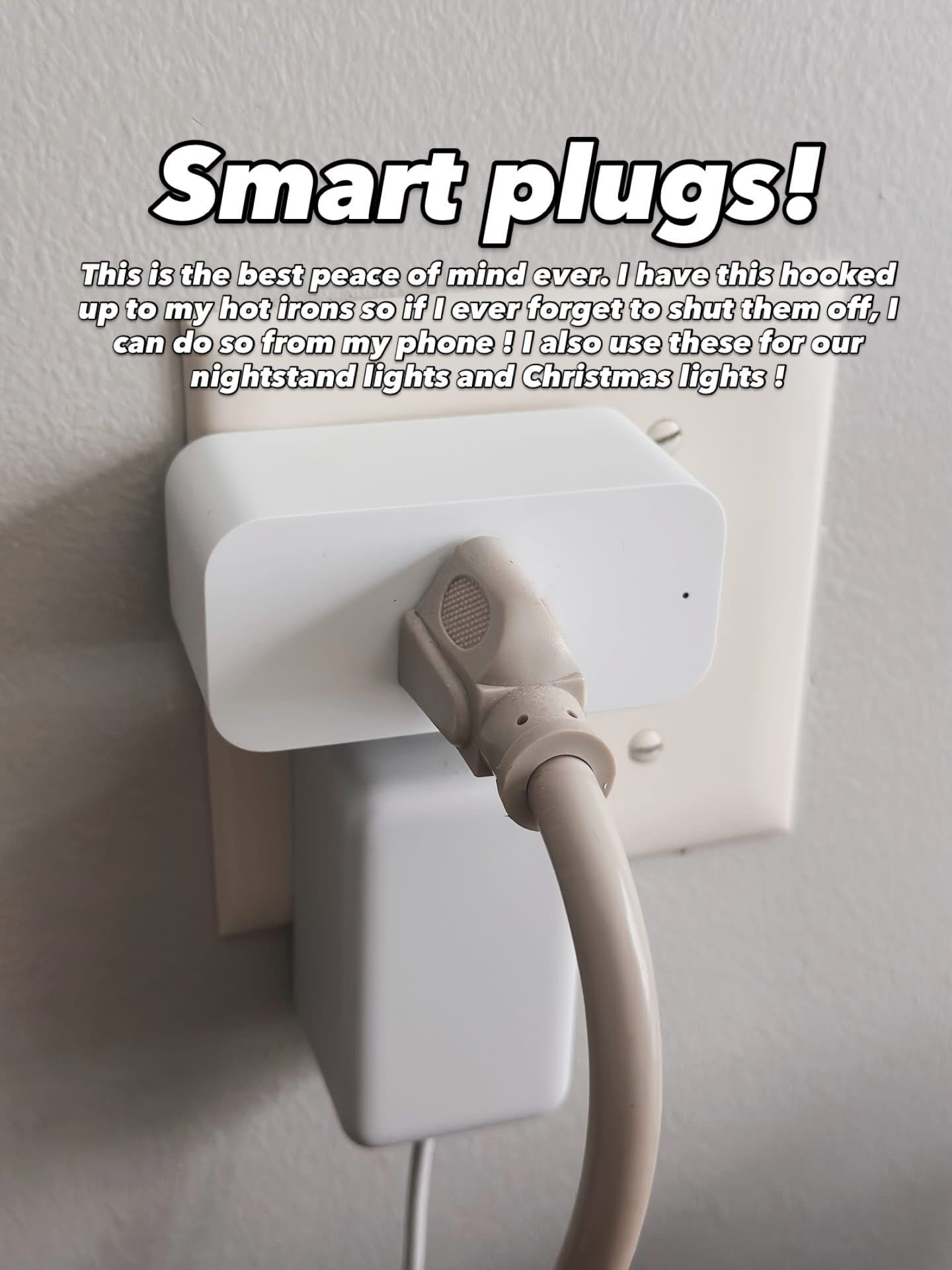 I will never shut up about how life changing these smart plugs are 

#LTKFindsUnder50 #LTKHome #LTKStyleTip