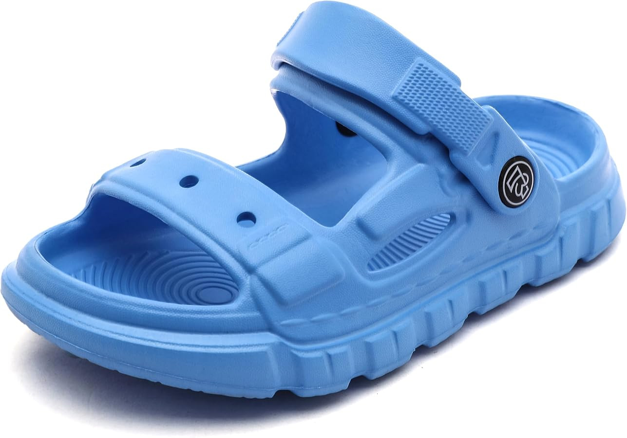 Femizee Toddler Boys Girls Sandals - Kids 2-in-1 Water Sandals Slides, Lightweight EVA Quick Dry ... | Amazon (US)