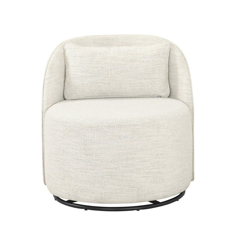 Better Homes & Gardens Juliet Modern Arch Swivel Chair, Cream Bouclé - Walmart.com | Walmart (US)