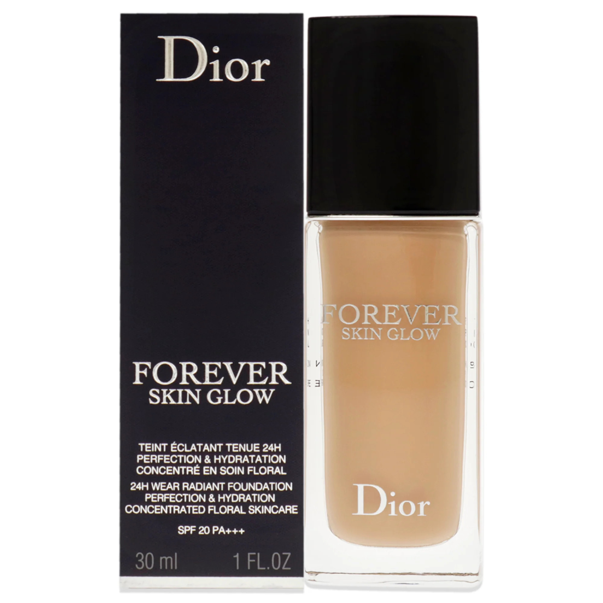 Christian Dior Dior Forever Skin Glow Foundation SPF 20 - 3WP Warm Peach Glow For Women 1 oz Foundation | Shop Simon