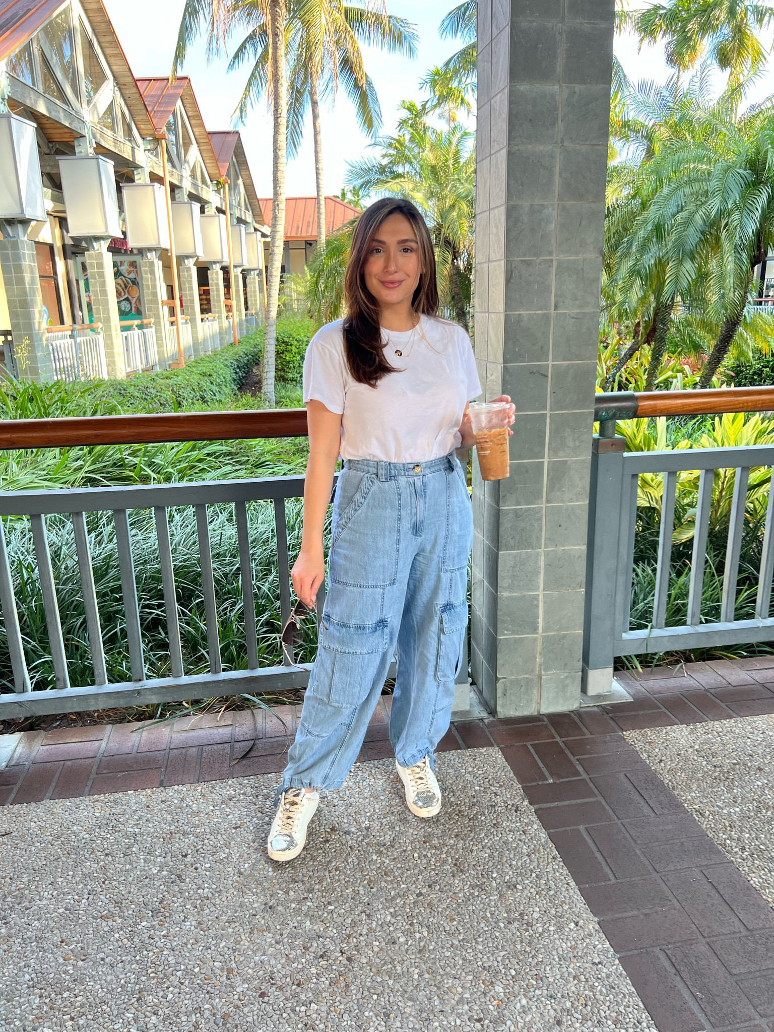 My favorite cargo pants! Perfect for moms on the go. Wearing a 28 short and absolutely love this tee perfect for everyday. Wearing a small. 

Abercrombie, z supply, mom style 

#LTKfindsunder50 #LTKfindsunder100