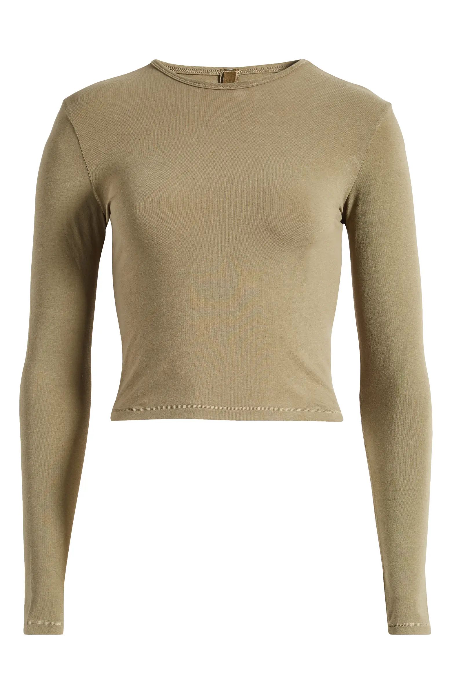 New Vintage Crop Long Sleeve T-Shirt | Nordstrom