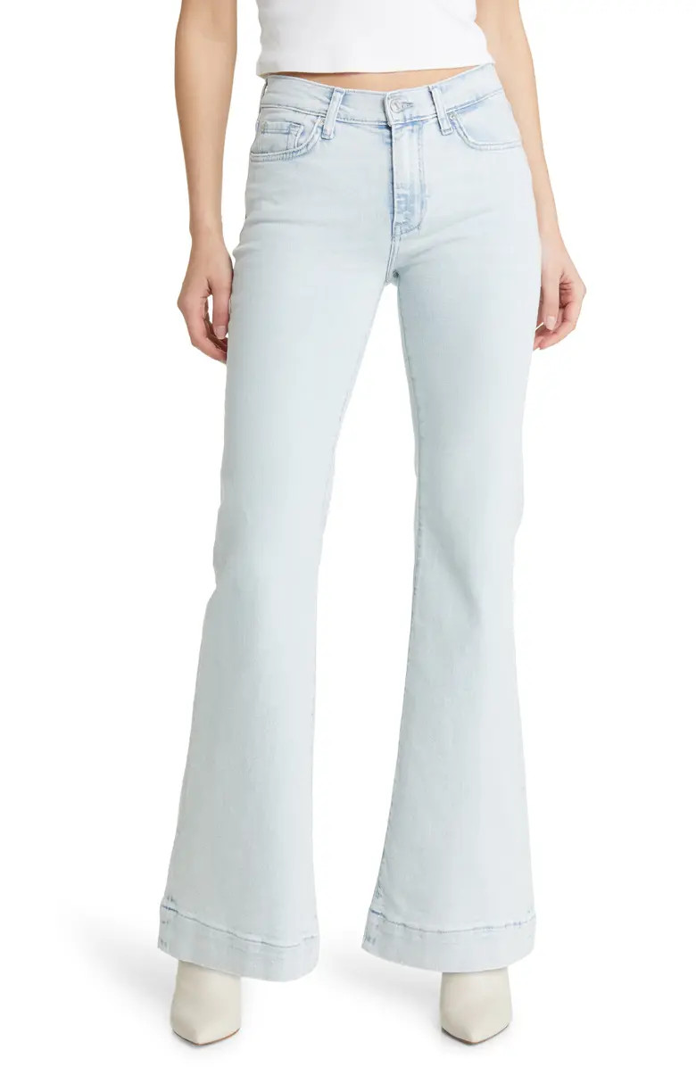 7 For All Mankind Dojo Tailorless Flare Jeans | Nordstrom | Nordstrom