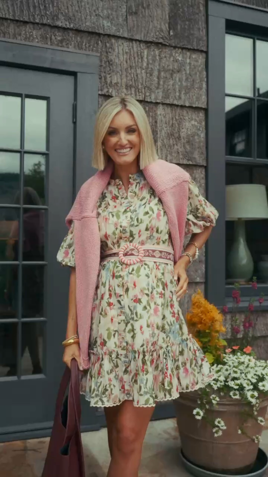 This floral printed mini dress with puff sleeves & a belted detail is such a fun statement dress for this season! I sized up to a small for the bump.

Loverly Grey, Anthropologie, Farm Rio, floral dress, mini dress, belted dress, puff sleeve dress, fall fashion, fall dress, fall outfit ideas 

#LTKTravel #LTKSeasonal #LTKStyleTip